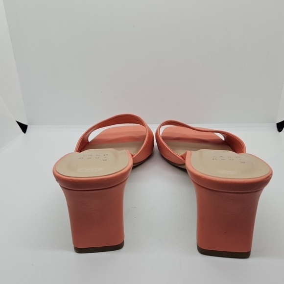 a new day coral pink heeled slides size 8.5 - Picture 4 of 11